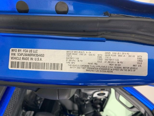 Used 2024 Blue Jeep Sport image 38