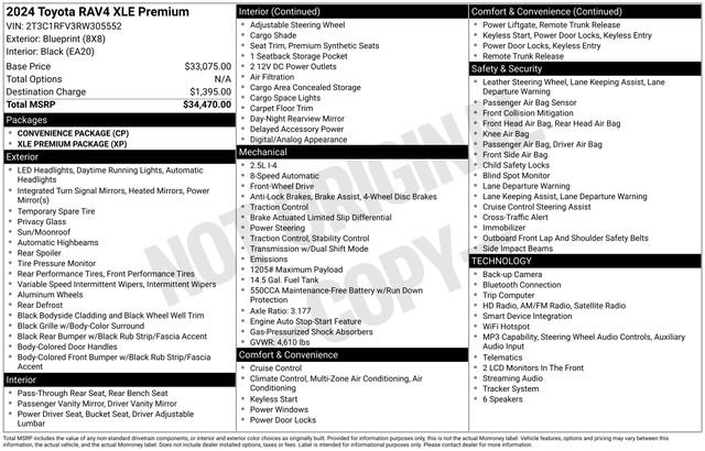 Used 2024  Toyota XLE Premium image 45