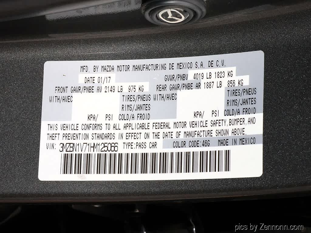Used 2017 Machine Gray Metallic Mazda Touring image 27