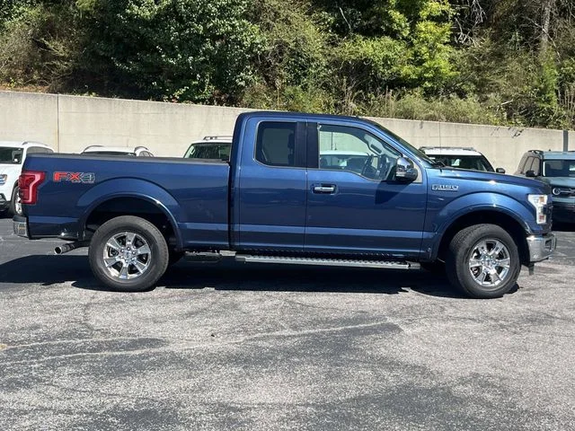 Used 2016 Blue Jeans Metallic Ford Lariat image 2