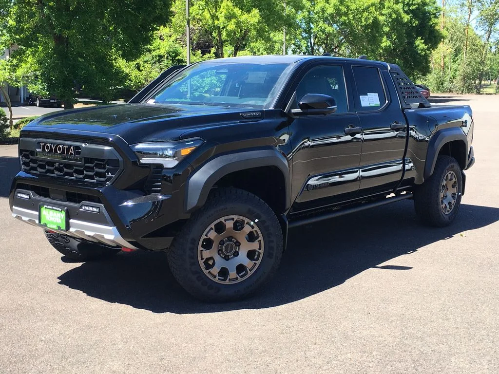 New 2026 Black Toyota Trailhunter image 1