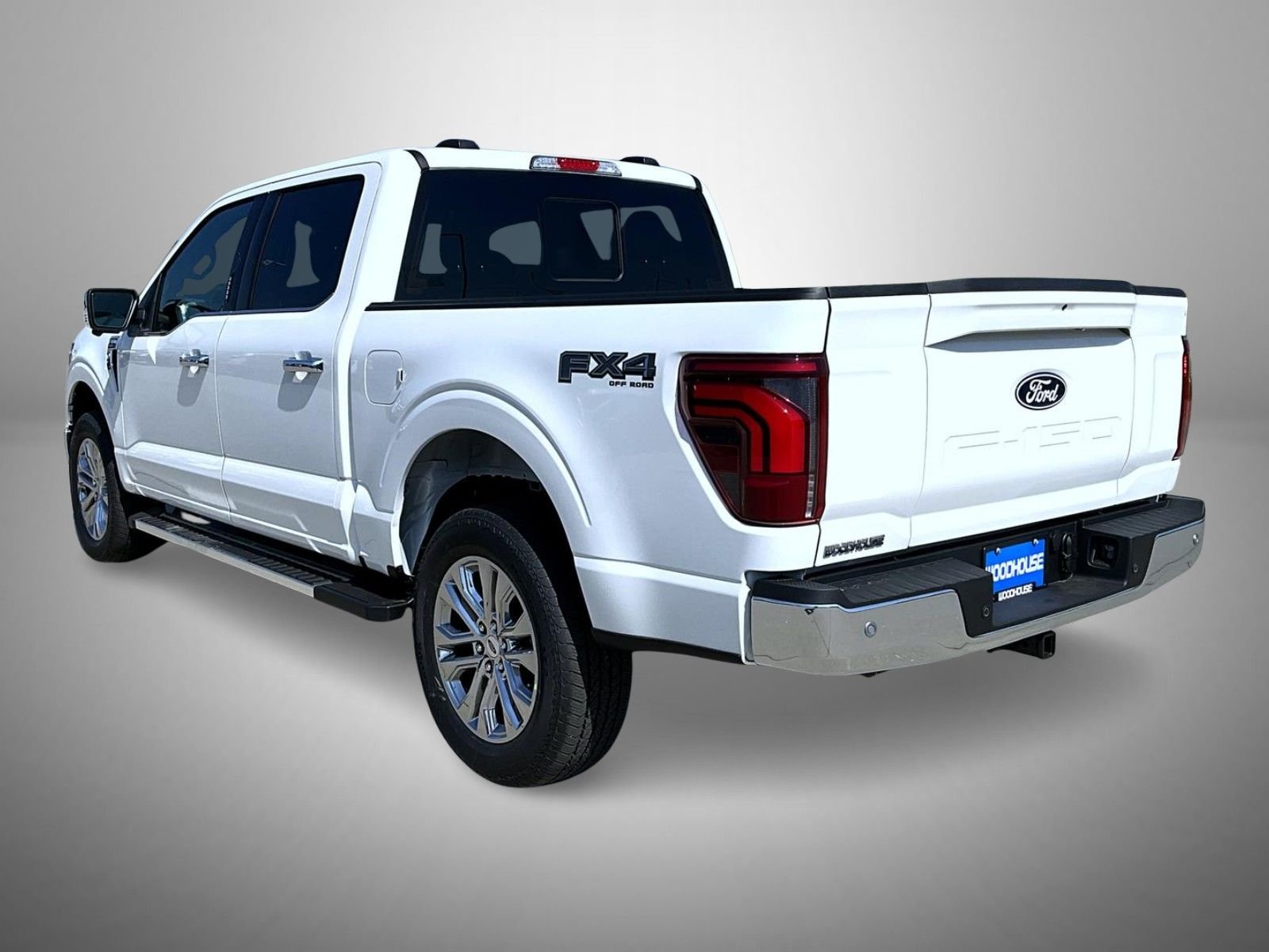 New 2026 Star White Metallic Tri-Coat Ford Lariat image 7