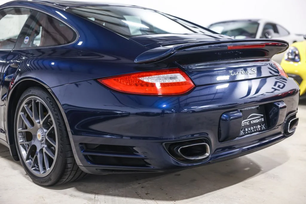 Used 2011 Blue Porsche Turbo S image 11