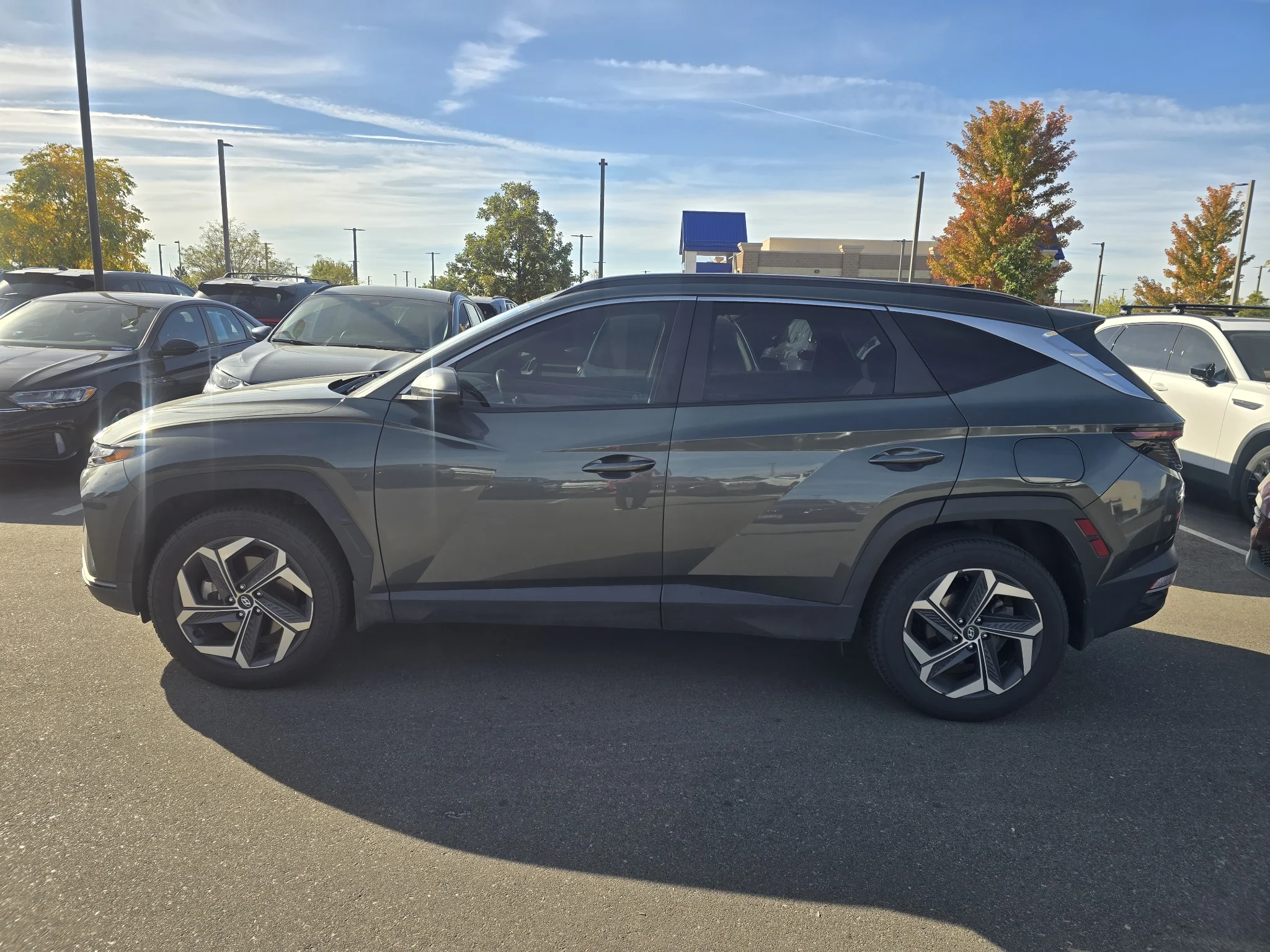 Used 2022 Amazon Gray Hyundai SEL Convenience image 13