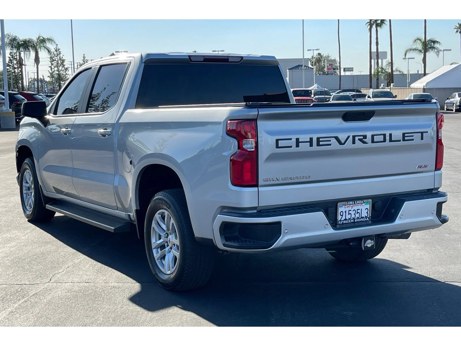 Used 2022 Silver Ice Metallic Chevrolet RST image 3