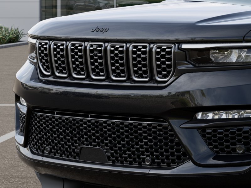 New 2025 Diamond Black Crystal Pearl-Coat Exterior Paint Jeep Summit image 41