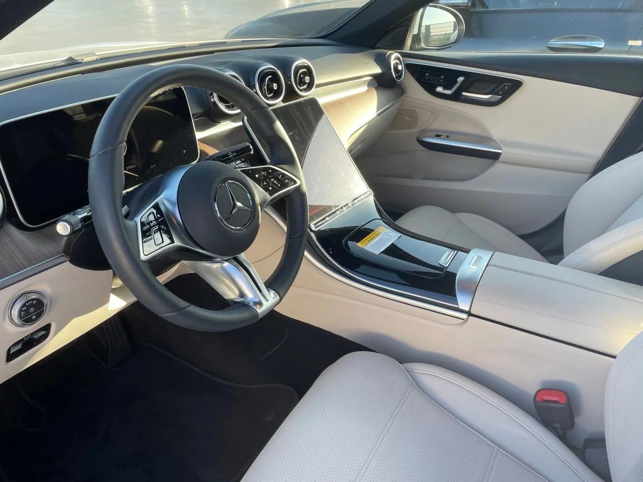 Certified Used 2026 White Mercedes-Benz C 300 Sedan AMG® Line image 5