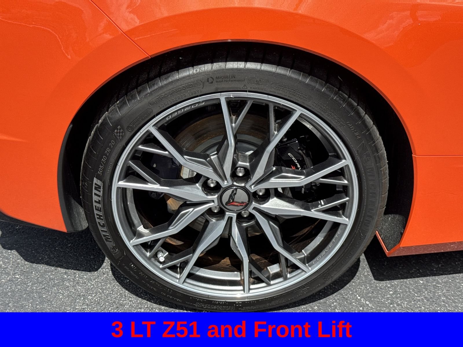 Used 2025 Sebring Orange Tintcoat Chevrolet Stingray image 40