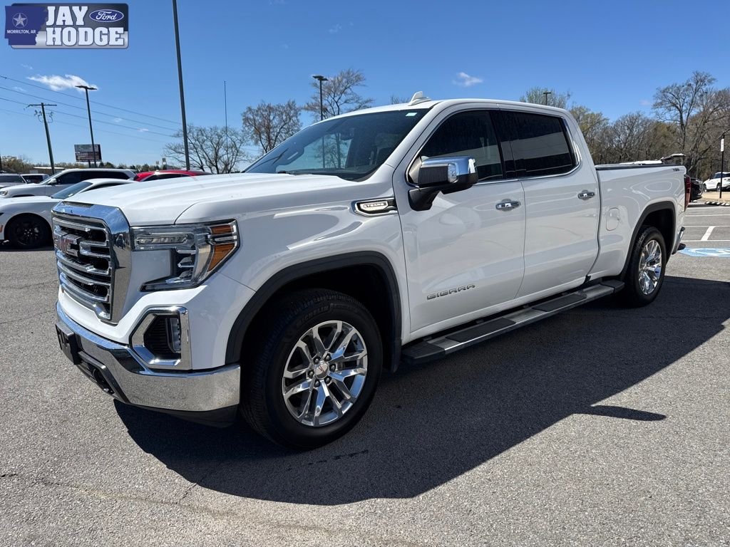 Certified 2019 GMC Sierra 1500 SLT with VIN 3GTU9DED2KG280657 for sale in Little Rock