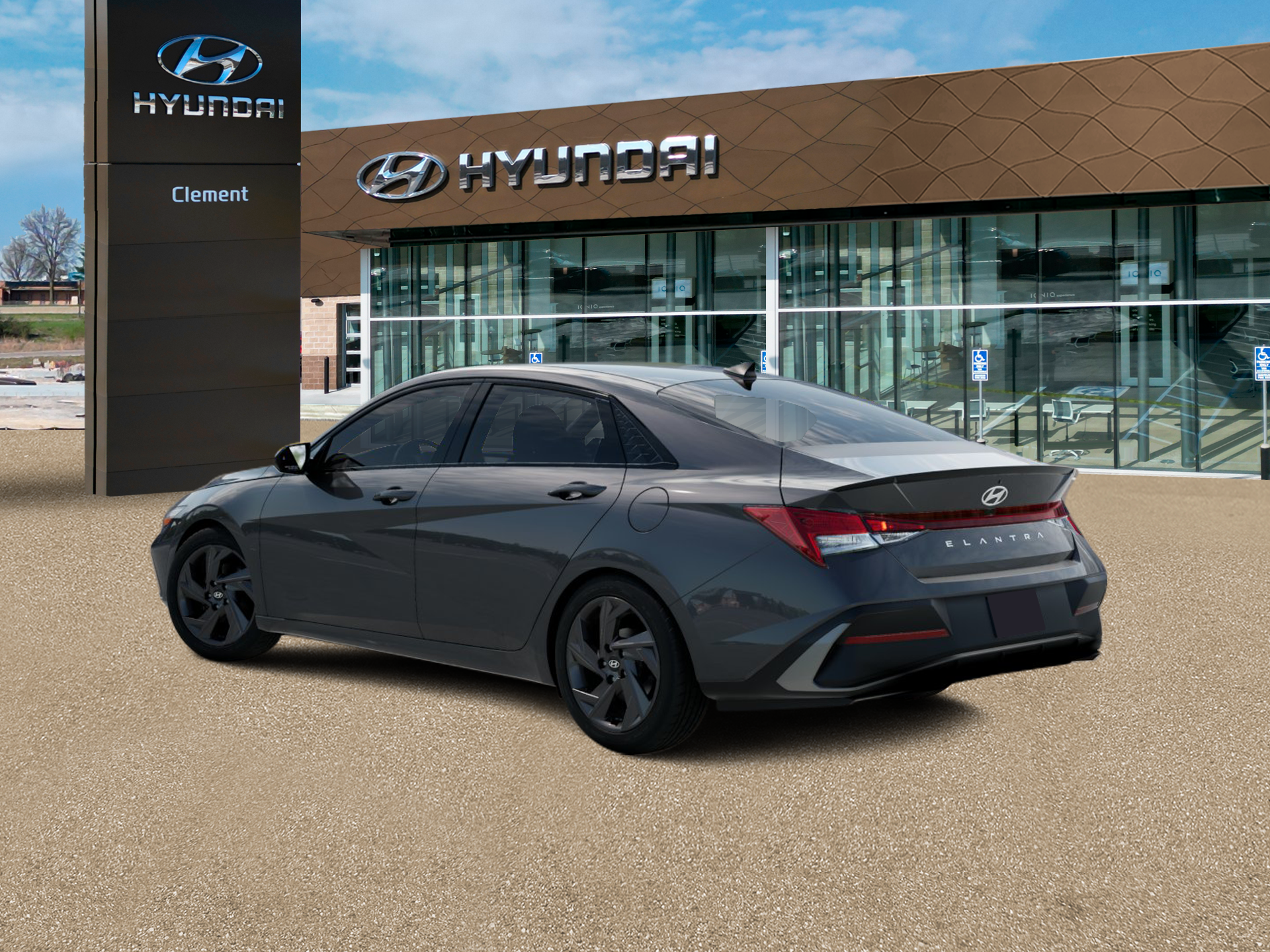 New 2026 Gray Hyundai SEL Sport Plus image 4