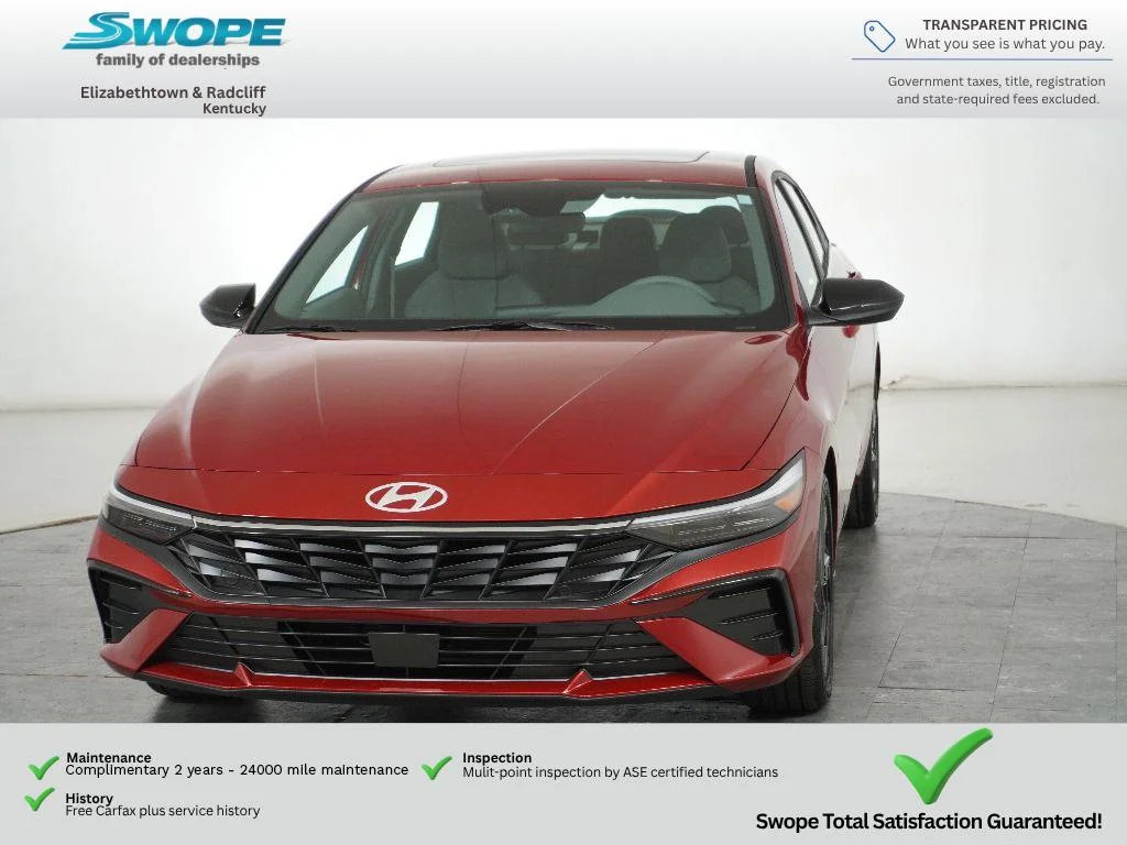 New 2026 Ultimate Red Hyundai SEL Sport Premium image 8