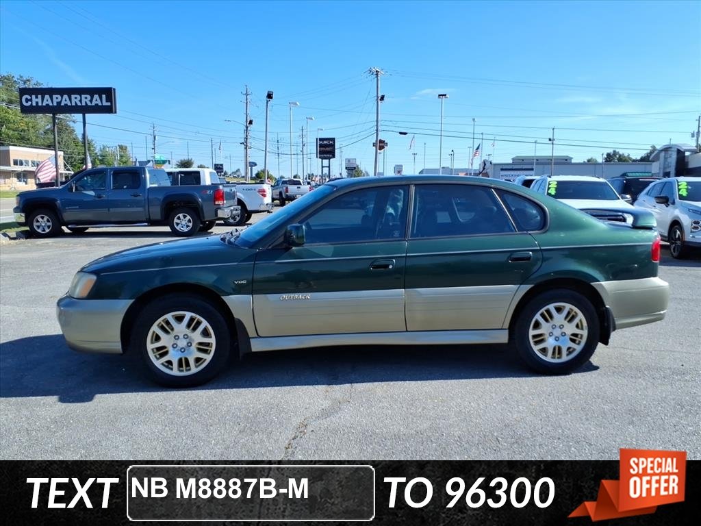 Used 2003 Subaru Outback H6 with VIN 4S3BE896237202012 for sale in Johnson City, TN