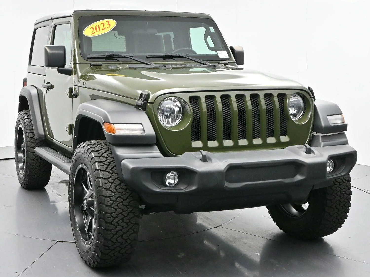Used 2023 Sarge Green Clearcoat Jeep Sport image 2