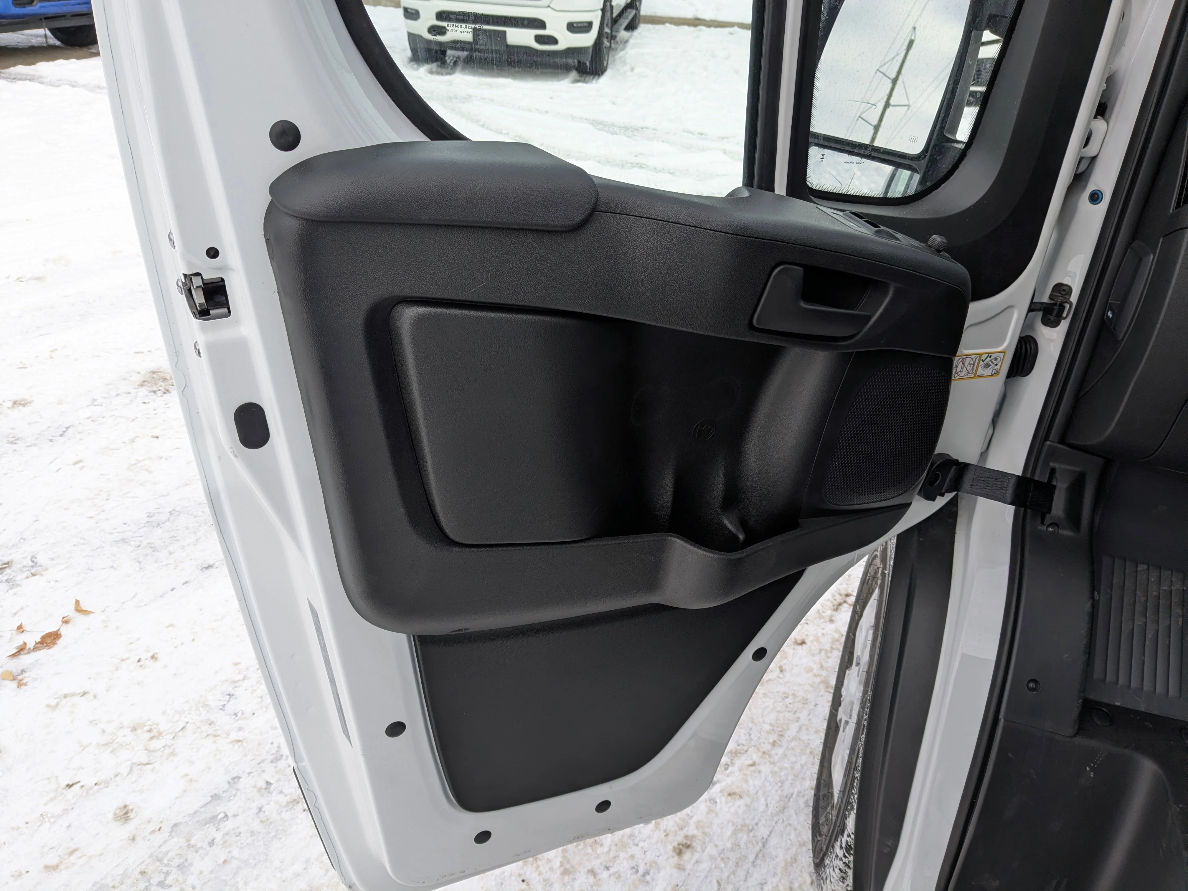New 2026 White RAM SLT - - Super High Roof - Package 22G - LED Headlamps - Cargo Partition - Remote Start & tons more! image 11
