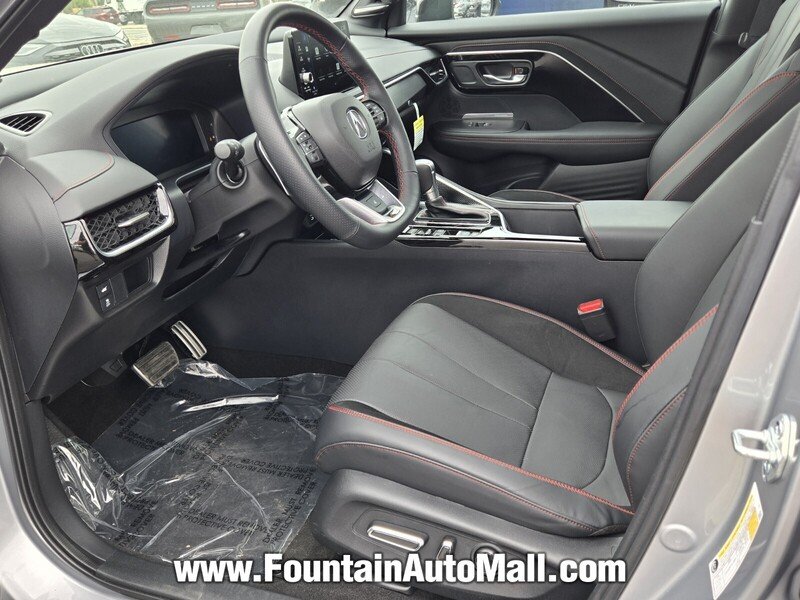 Certified Used 2025 Solar Silver Metallic Acura FWD A-SPEC Advance image 8