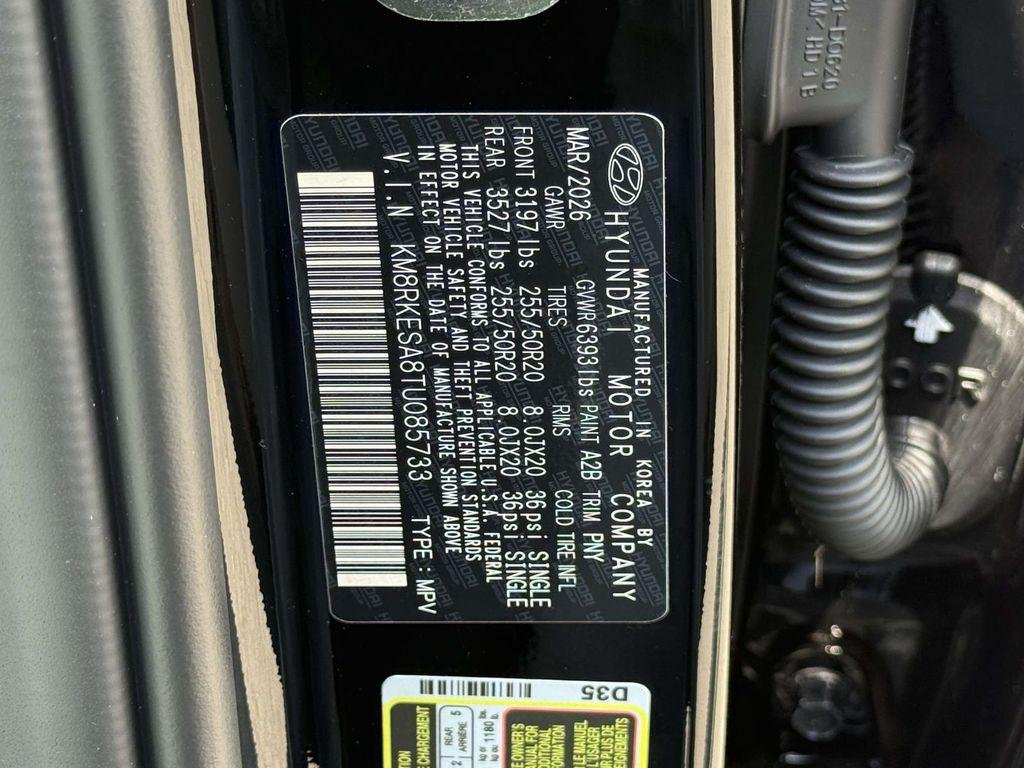 New 2026 Abyss Black Pearl Hyundai Limited image 33