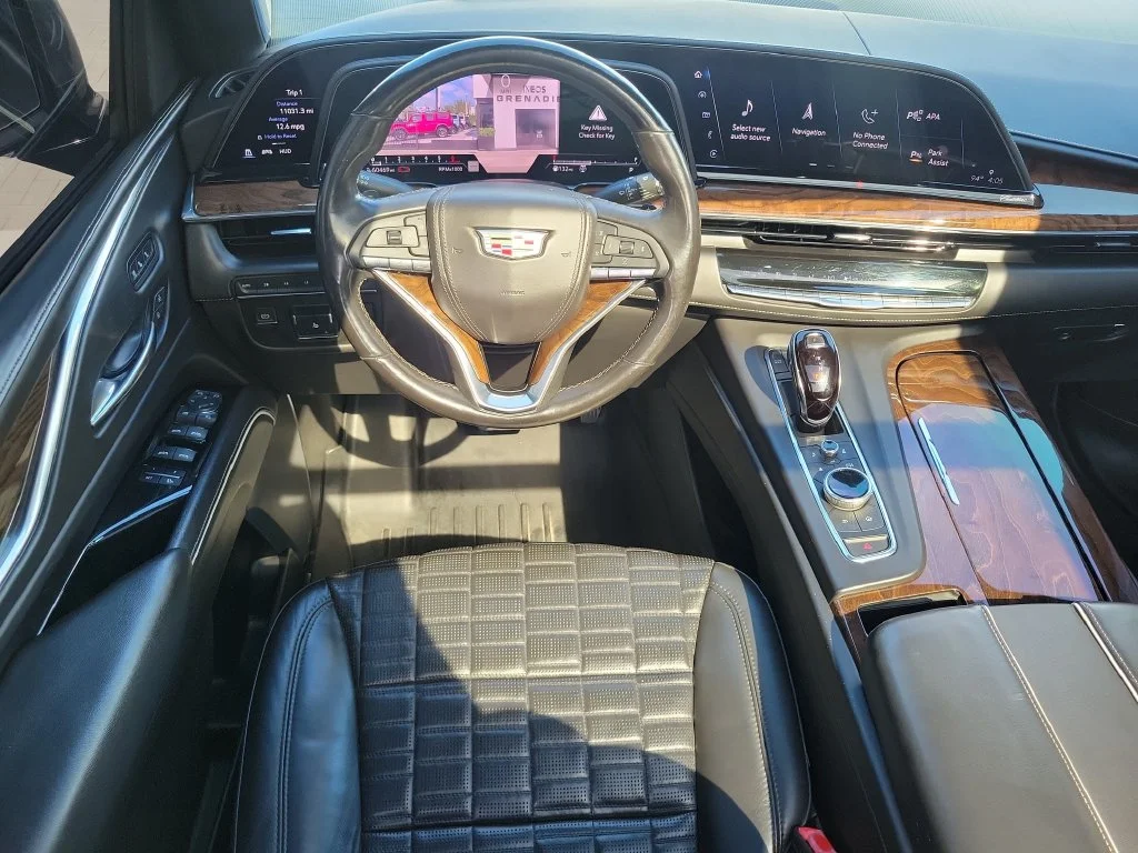 Used 2021 Steel Metallic Cadillac Sport Platinum image 16