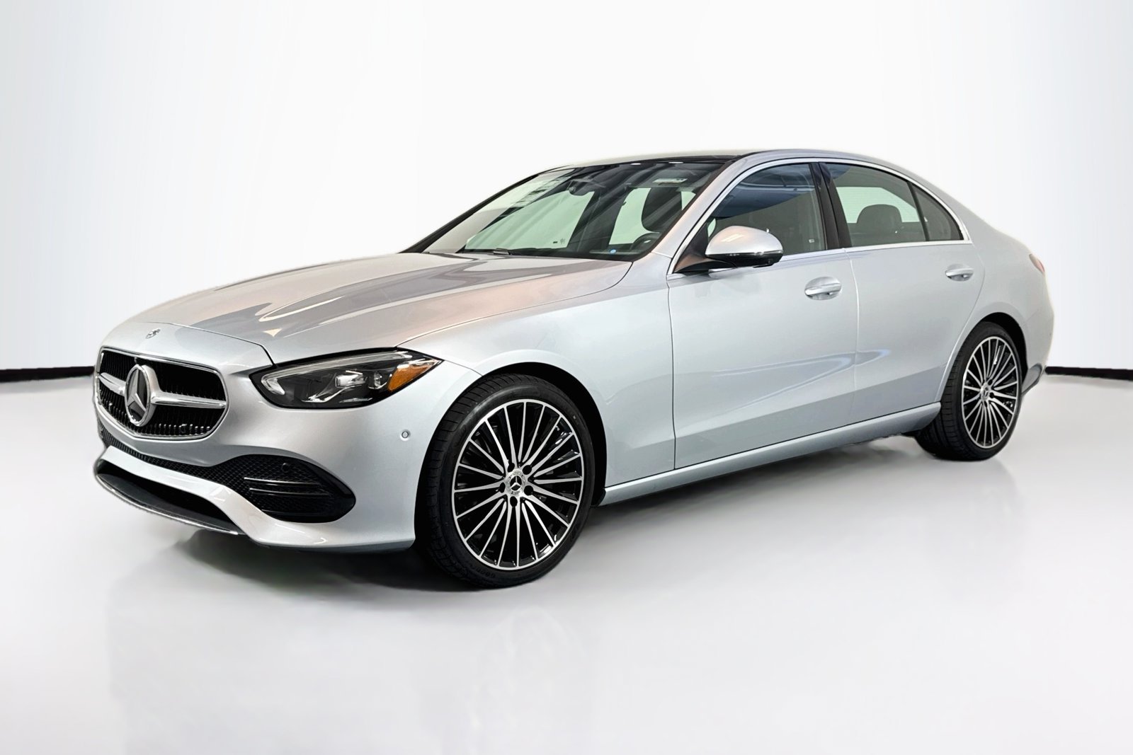 New 2026 Cirrus Silver Metallic Mercedes-Benz C 300 image 1