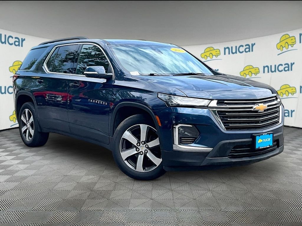 Used 2023 Northsky Blue Metallic Chevrolet LT Leather image 1