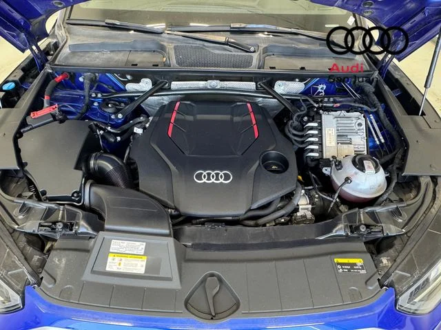 Used 2022 Blue Audi Premium Plus image 9