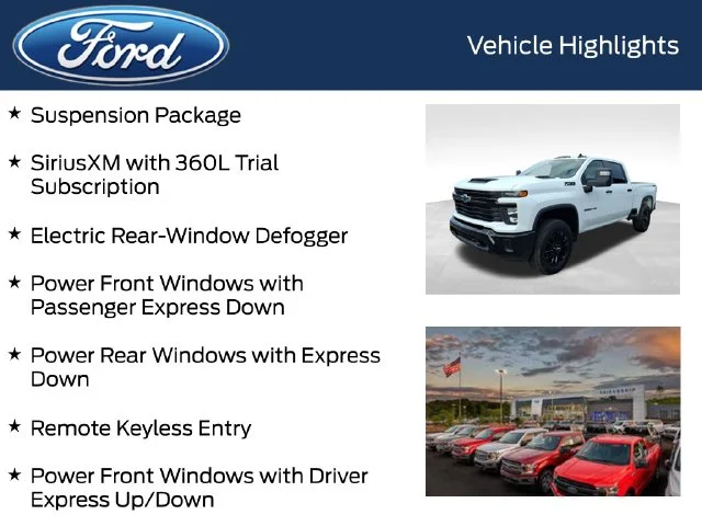 Used 2025 White Chevrolet Custom image 8
