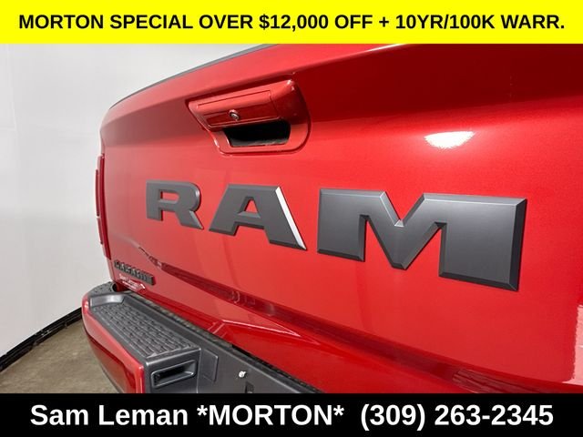 New 2026 Molten Red Pearl-Coat Exterior Paint Ram Laramie image 39