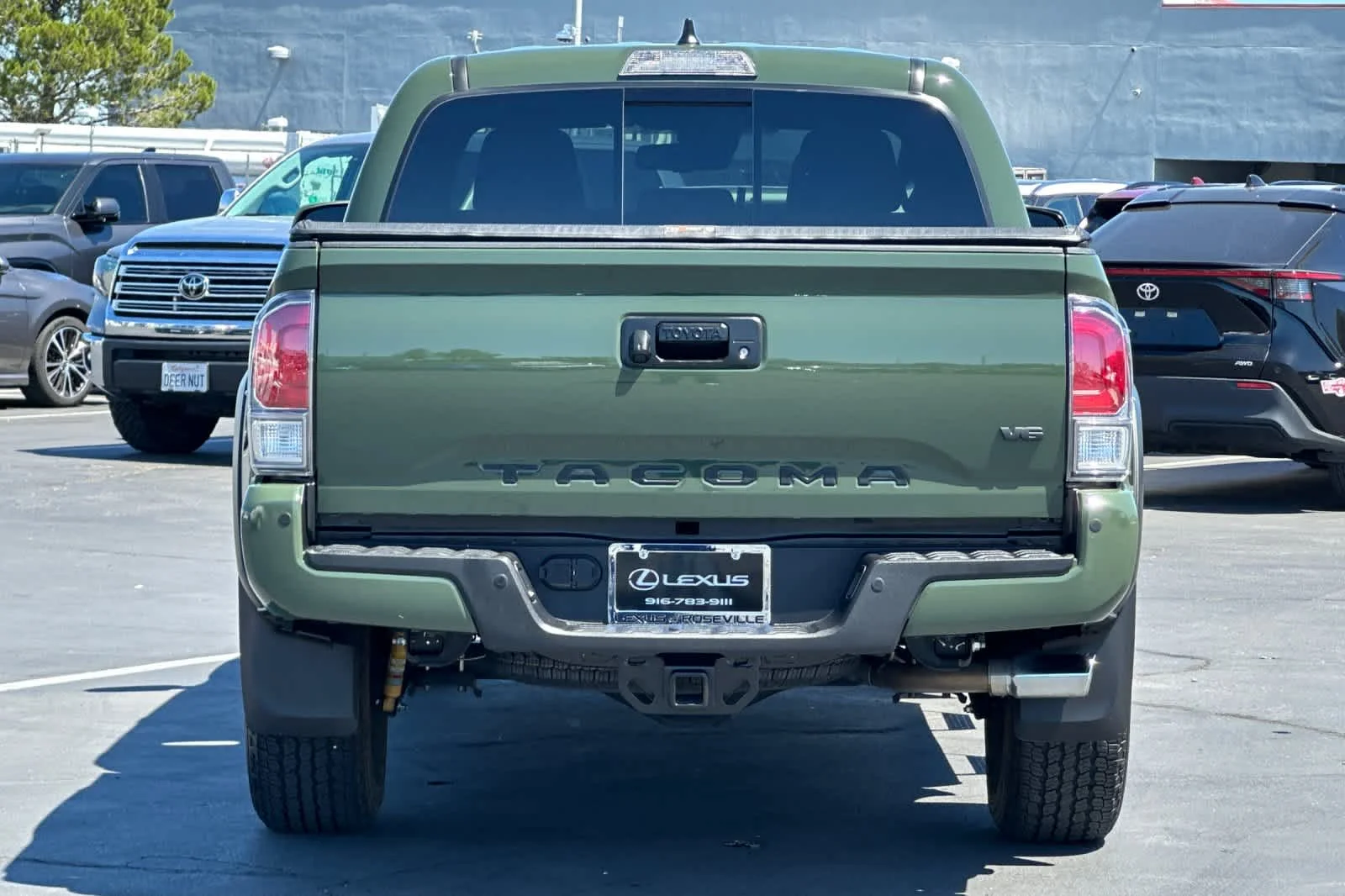 Used 2021 Army Green Toyota TRD Off Road image 8