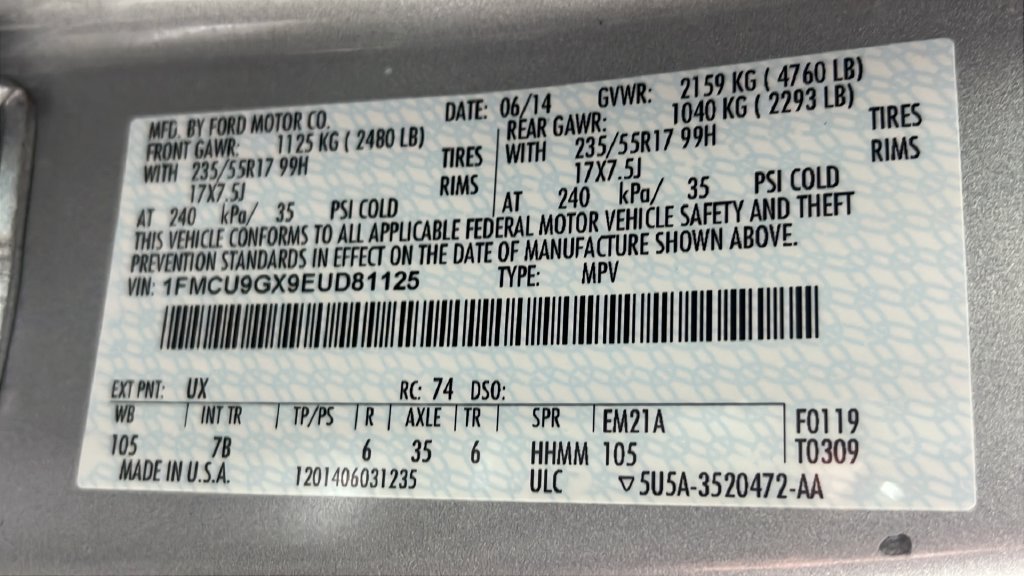 Used 2014 Ingot Silver Ford SE image 49
