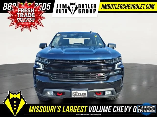 Used 2021 NORTHSKY BLUE METALLIC Chevrolet LT Trail Boss image 25