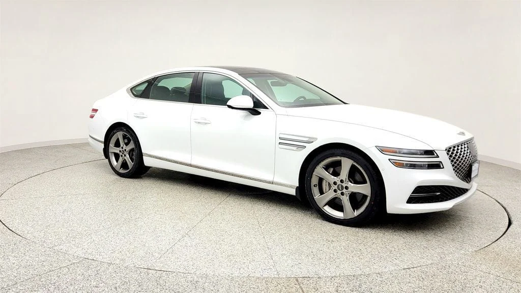 Used 2021 Alta White Genesis 3.5T AWD w/ Prestige Package image 2