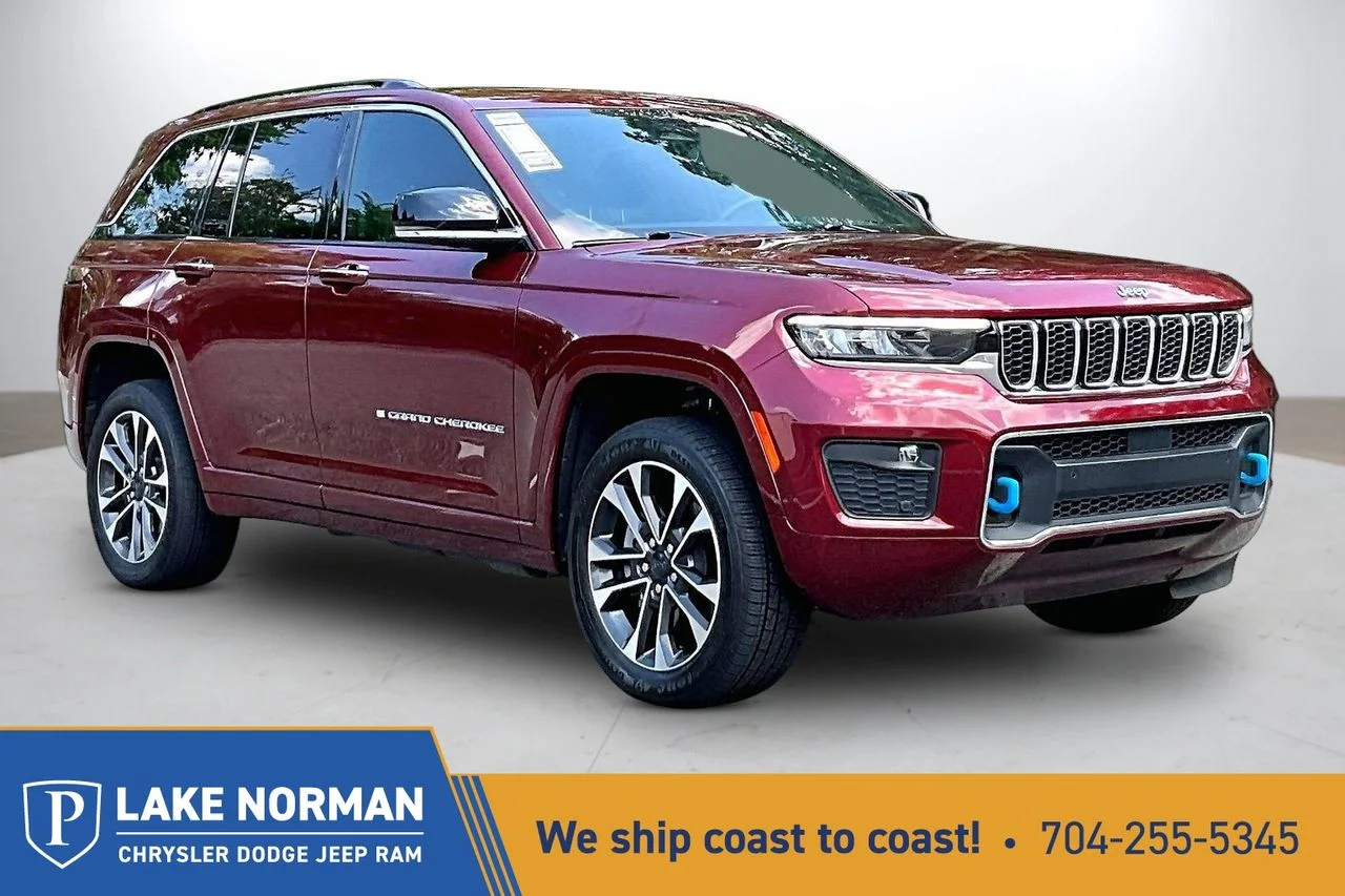 Used 2023 Red Jeep Overland 4xe image 1