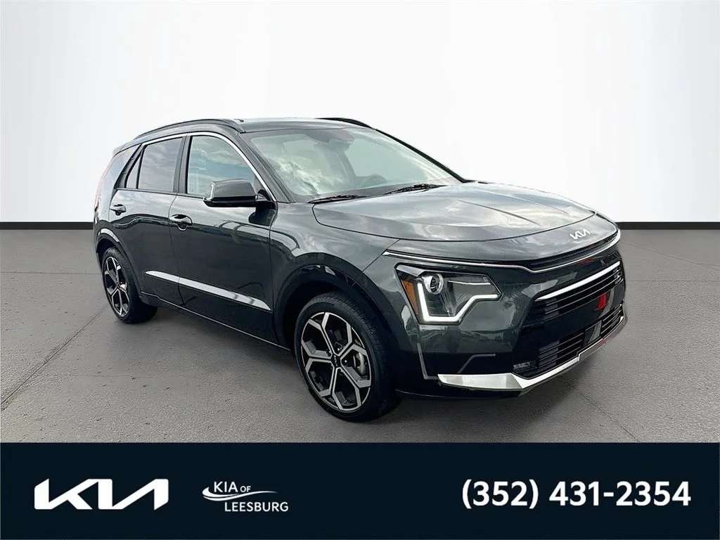 Certified Used 2025 Gray Kia EX Touring image 1