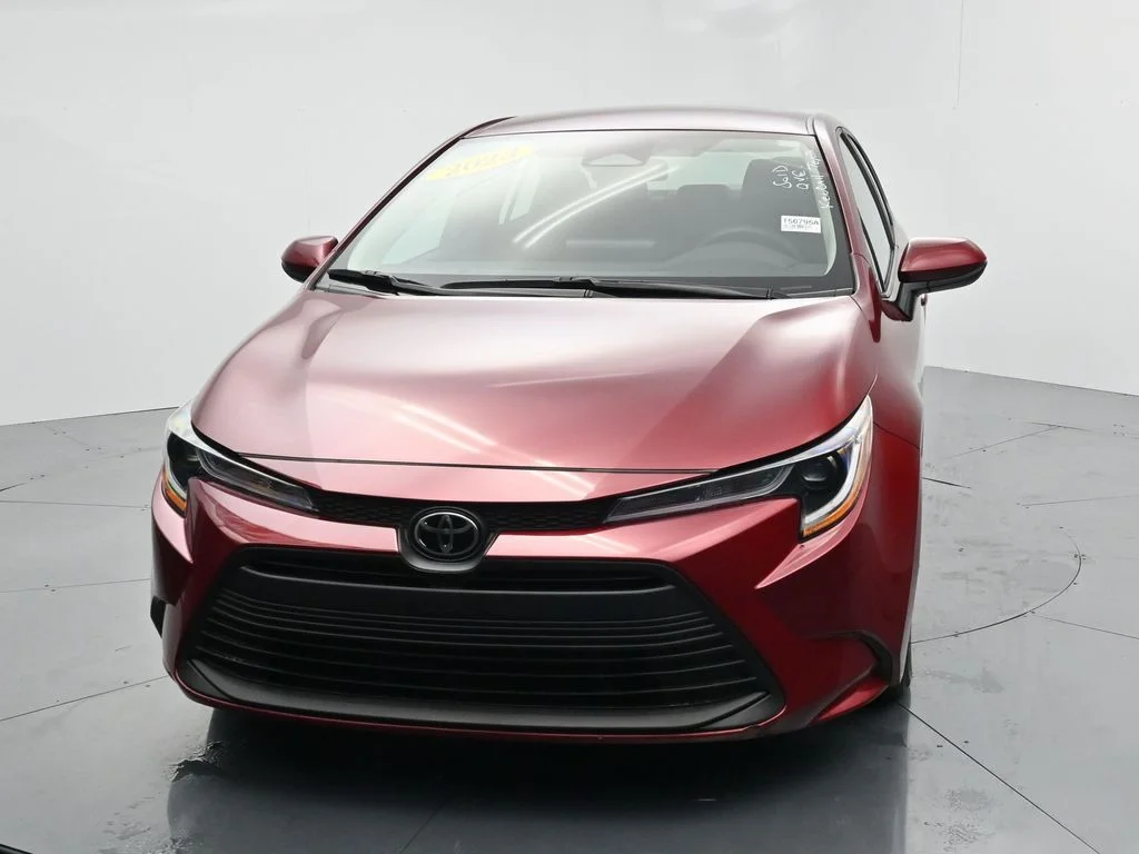 Used 2023 Red Toyota LE image 2