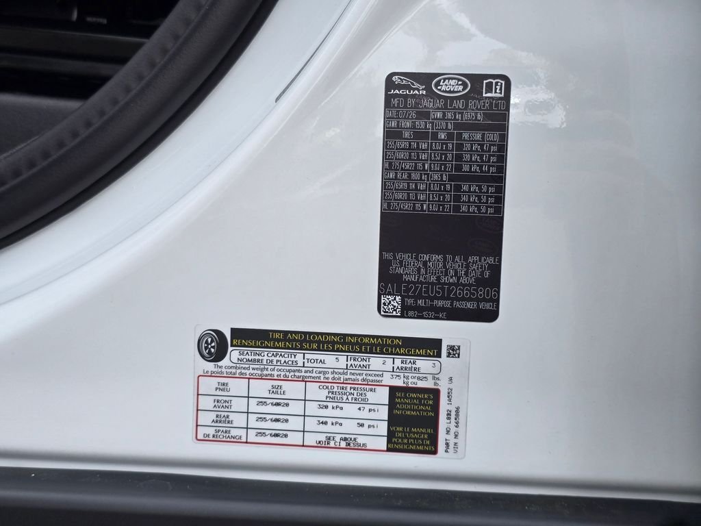 New 2026 Fuji White LAND ROVER X-Dynamic SE image 37