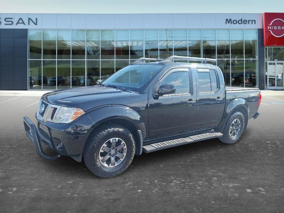 Used 2021 Magnetic Black Pearl Nissan PRO-4X image 1