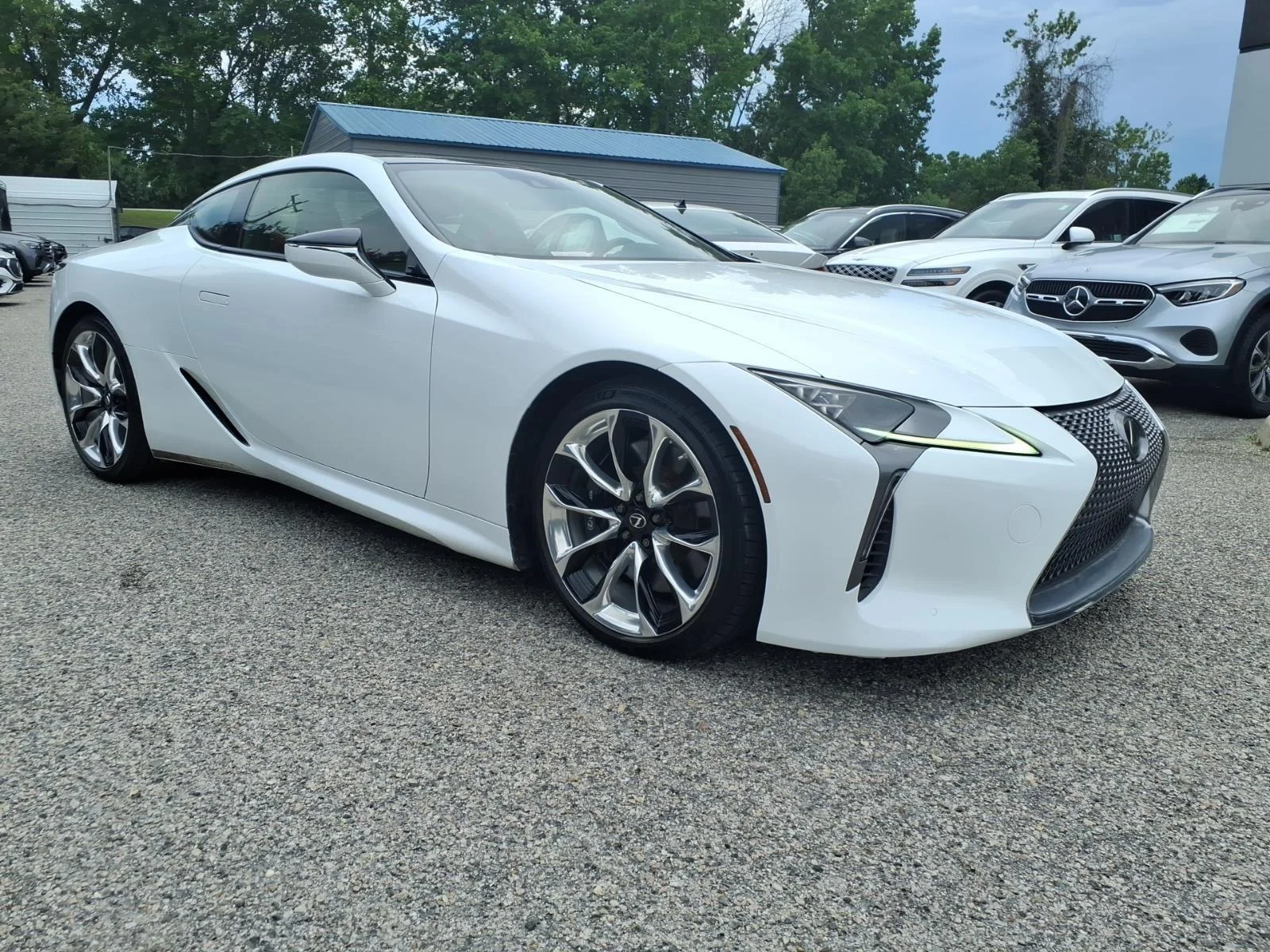 Used 2018 Ultra White Lexus LC 500 image 4