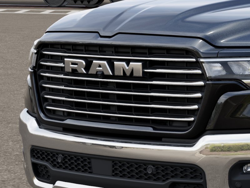 New 2027 Diamond Black Crystal Pearl-Coat Exterior Paint RAM Laramie image 7