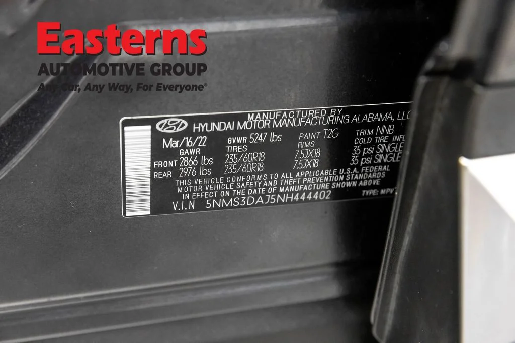 Used 2022 Gray Hyundai SEL image 36