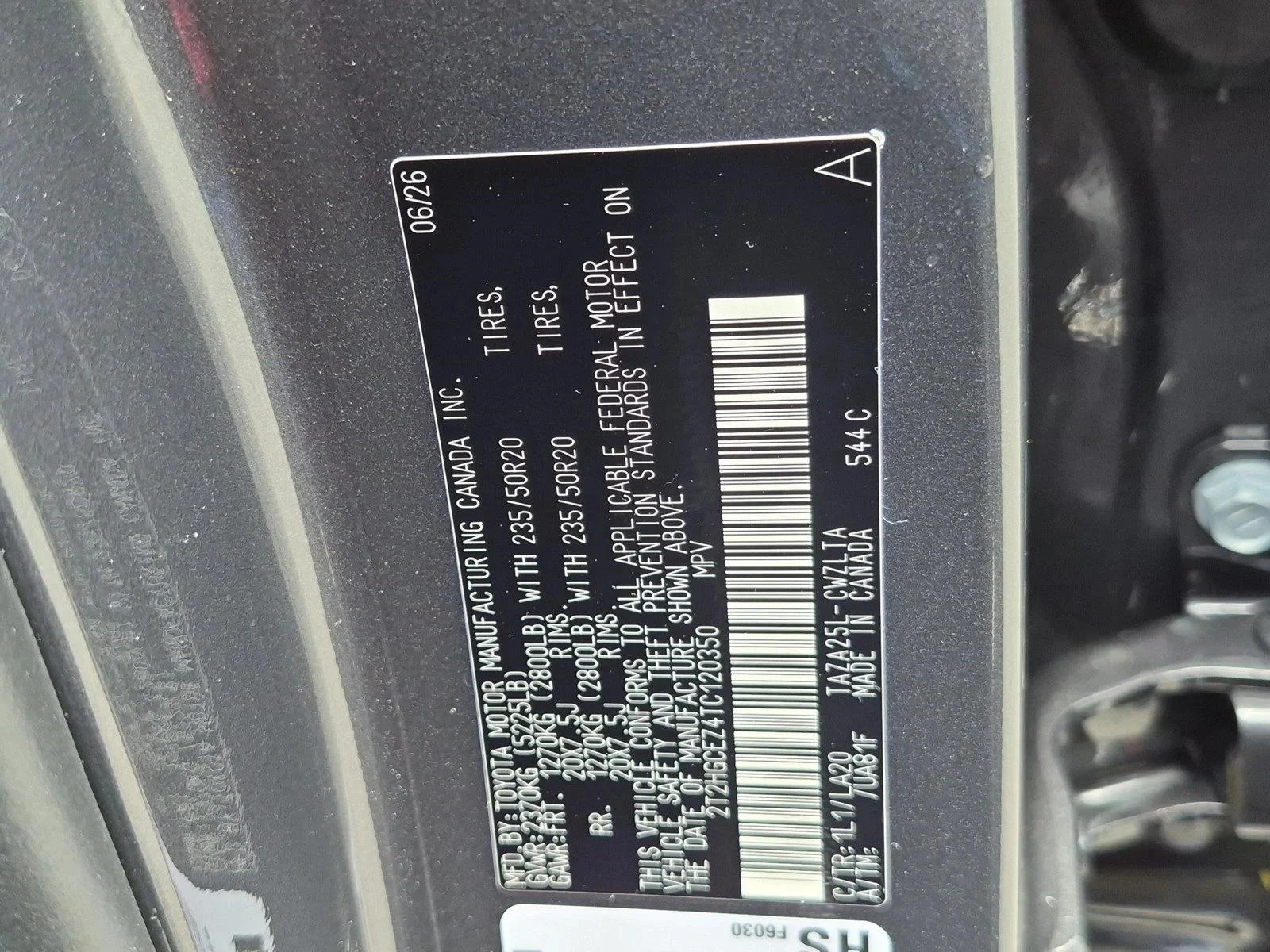 New 2026 Cloudburst Gray Lexus  350 LUXURY AWD image 17