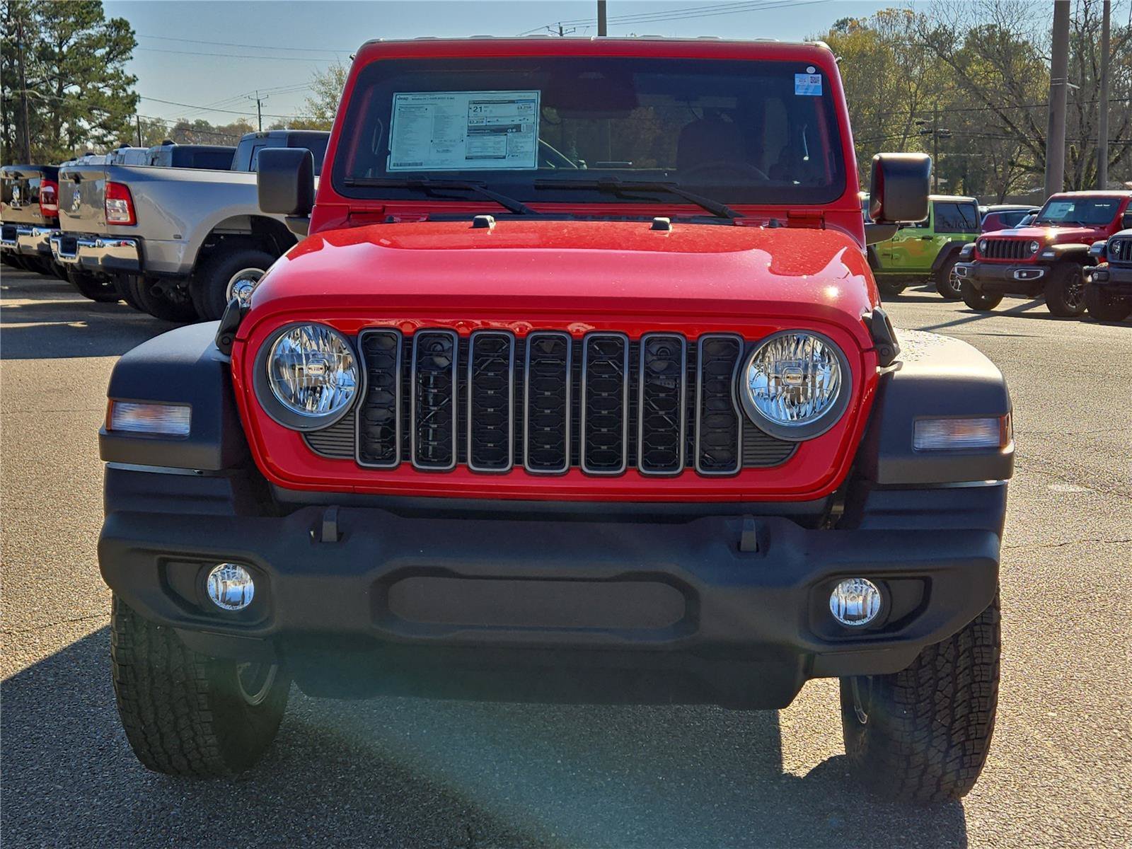 New 2026 Firecracker Red Clearcoat Jeep Sport S image 2