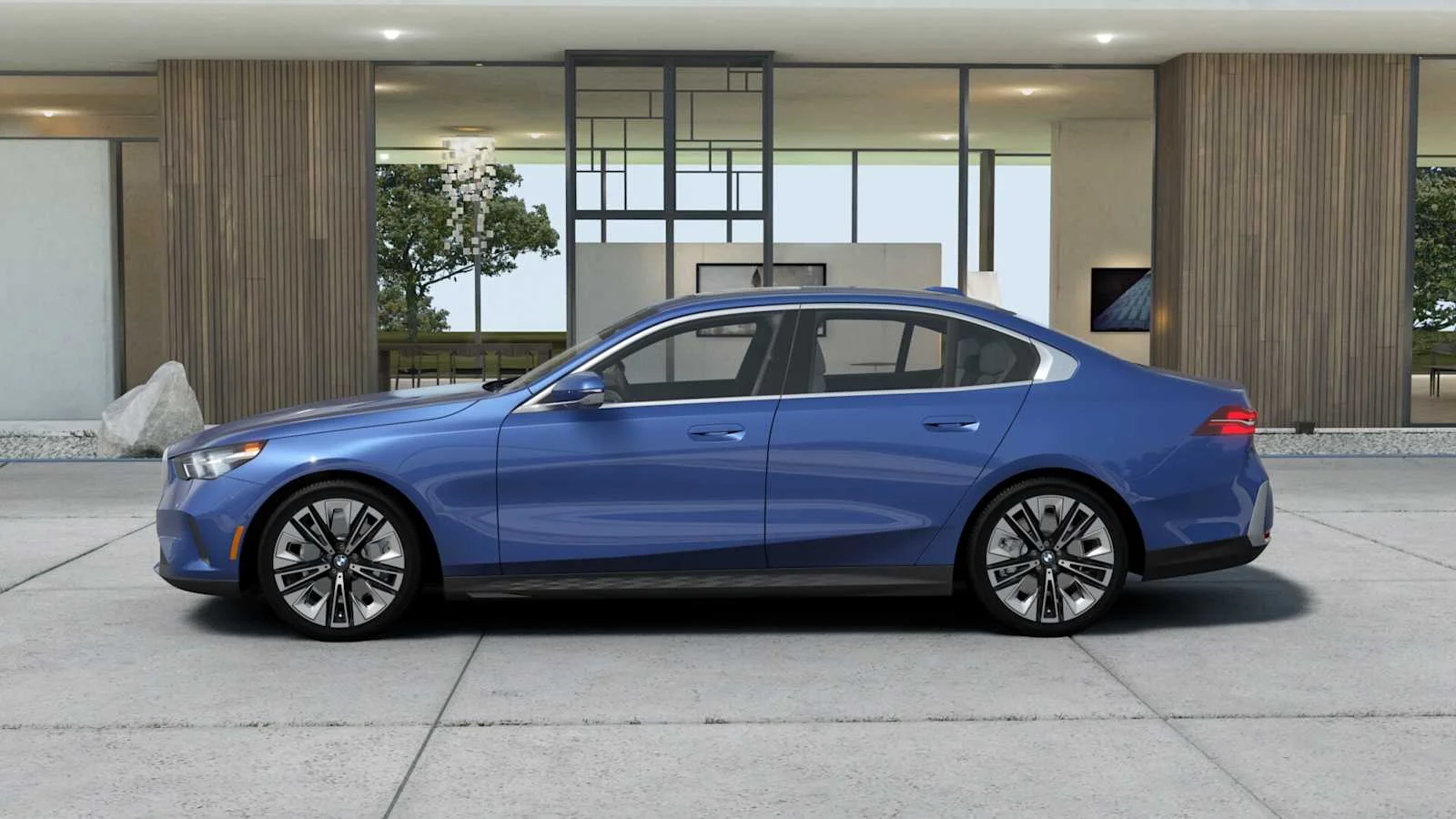 New 2026 Phytonic Blue Metallic BMW 530i image 4