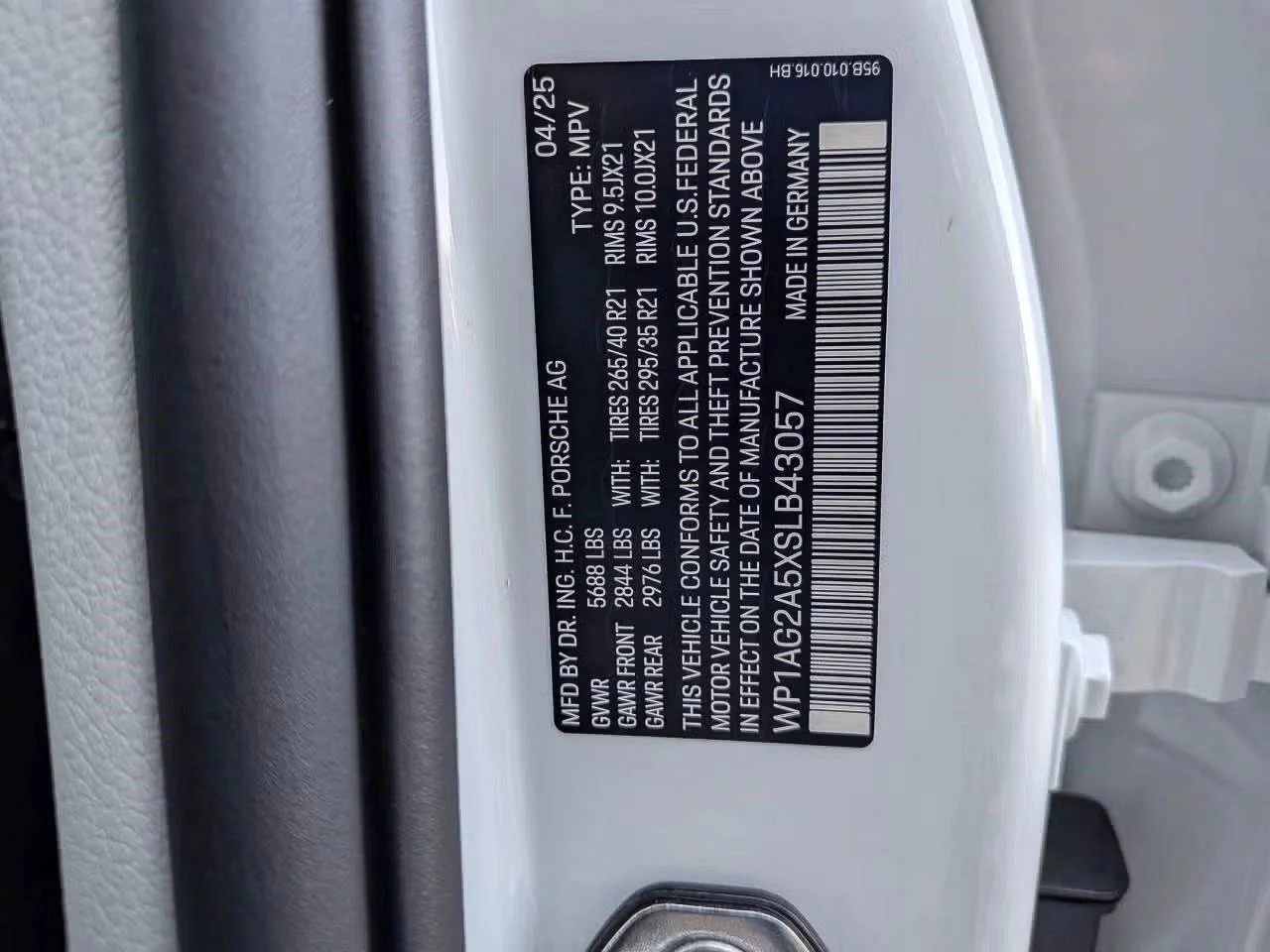 Certified Used 2025 White Porsche S image 29