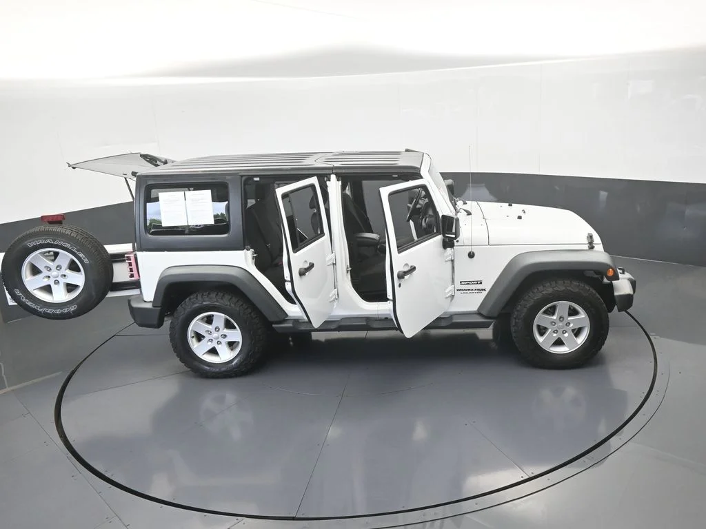 Used 2018 Bright White Clearcoat Jeep Unlimited Sport image 64
