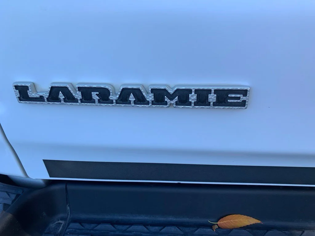 Used 2020 Bright White Clearcoat Ram Laramie image 9