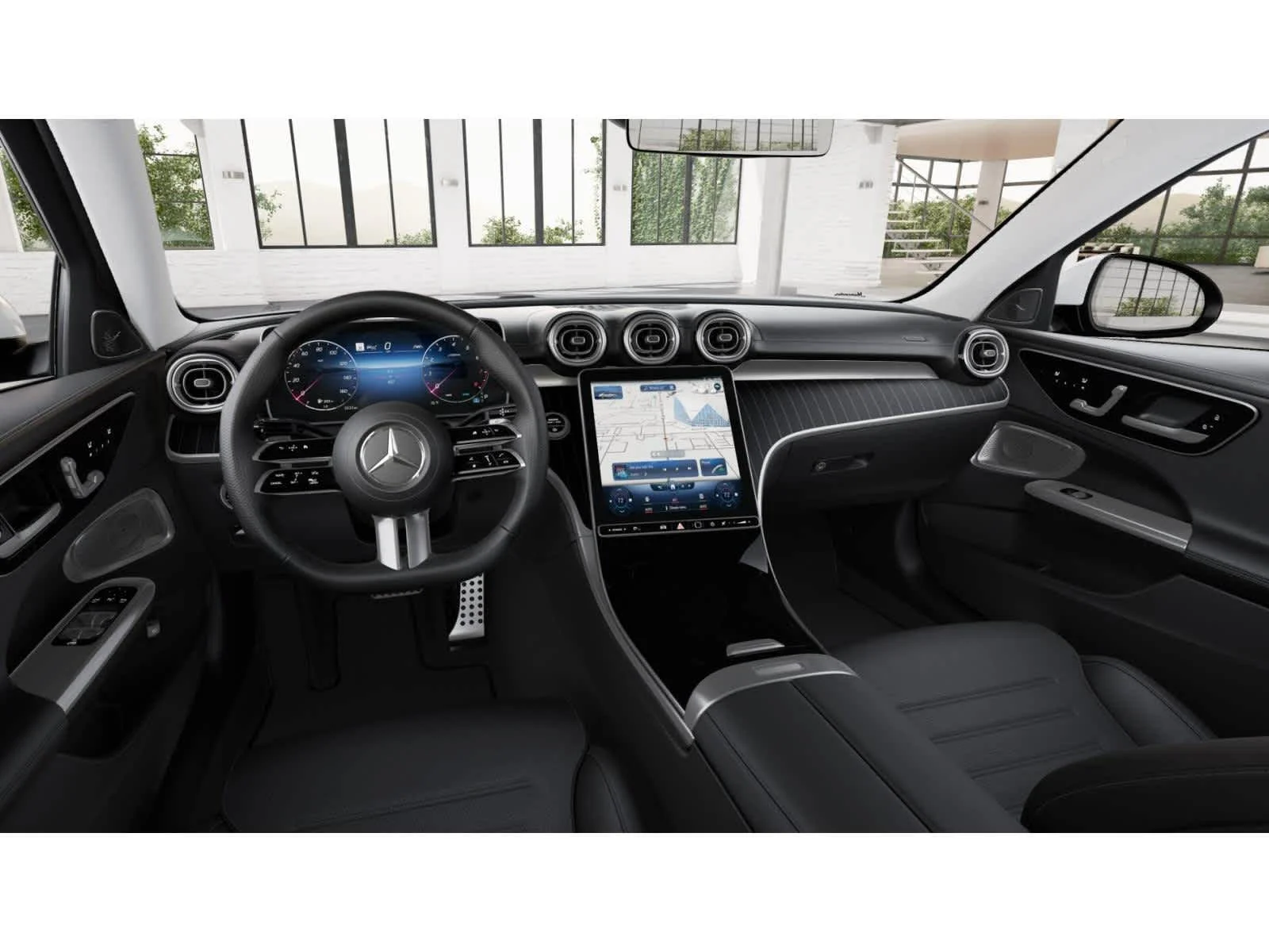 New 2026 MANUFAKTUR Moonlight White Metallic Mercedes-Benz C 300 image 2