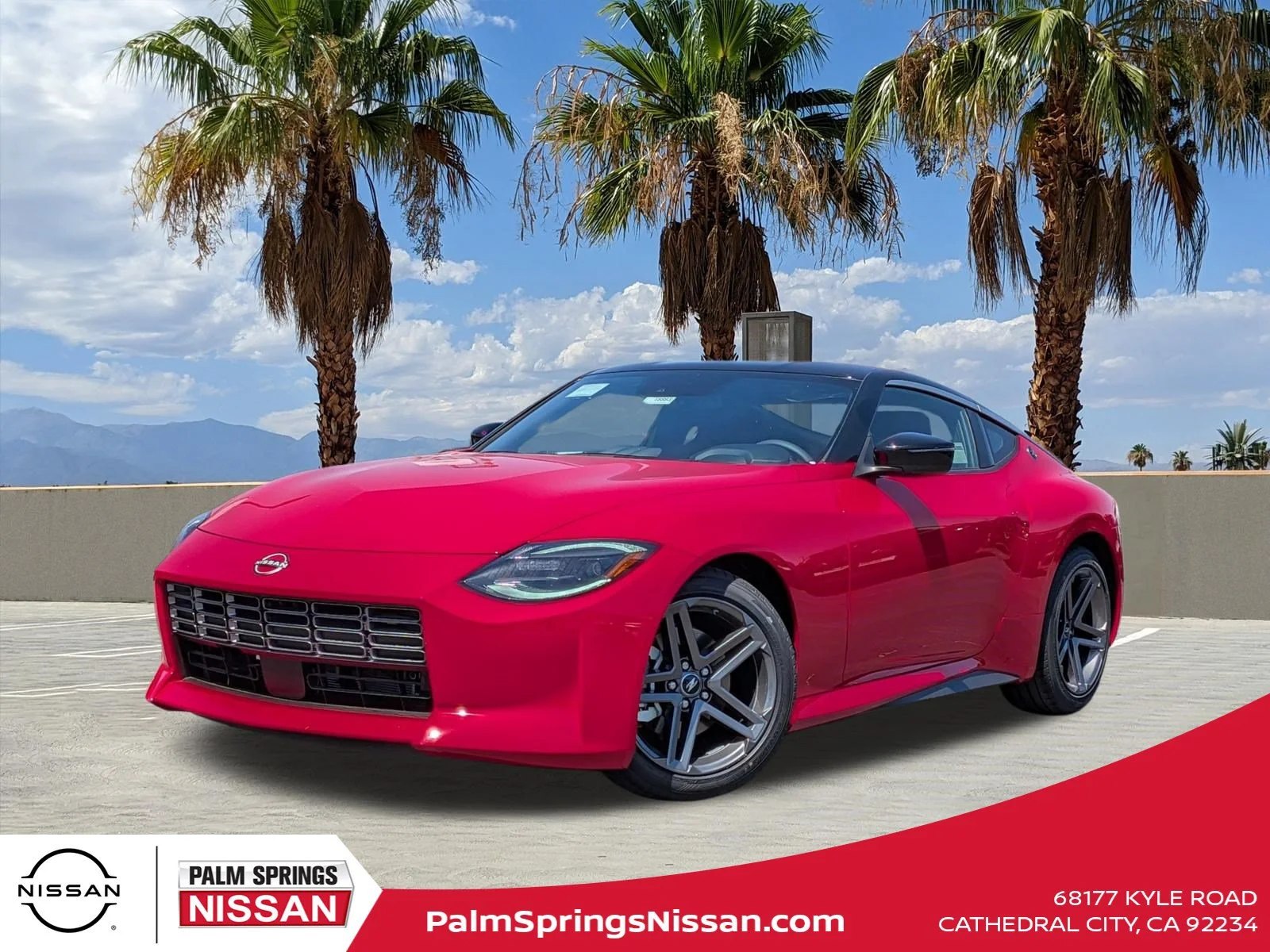 New 2026 Solid Red/Super Black Nissan Sport image 1