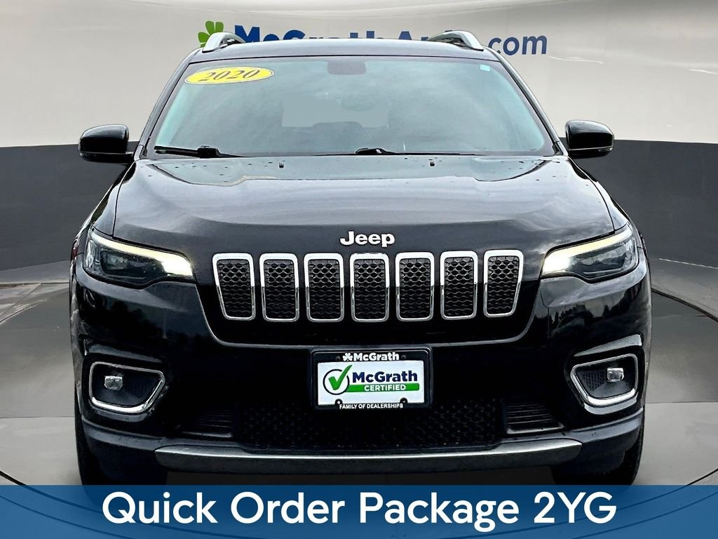 Used 2020 Black Jeep Limited image 2