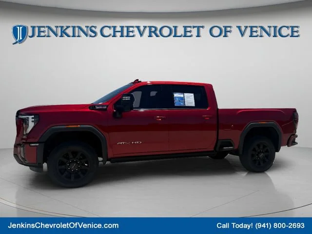 Used 2024 Volcanic Red Tintcoat GMC AT4 image 10