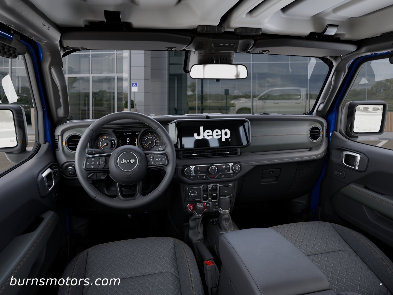New 2026 Hydro Blue Pearl-Coat Exterior Paint Jeep Mojave image 14