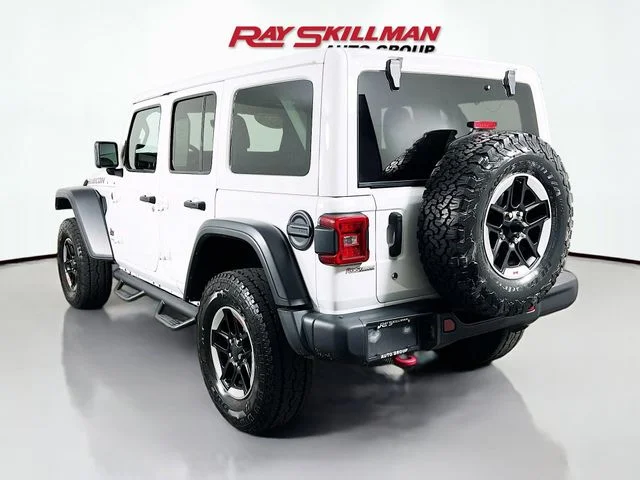 Used 2018 White Jeep Unlimited Rubicon image 5